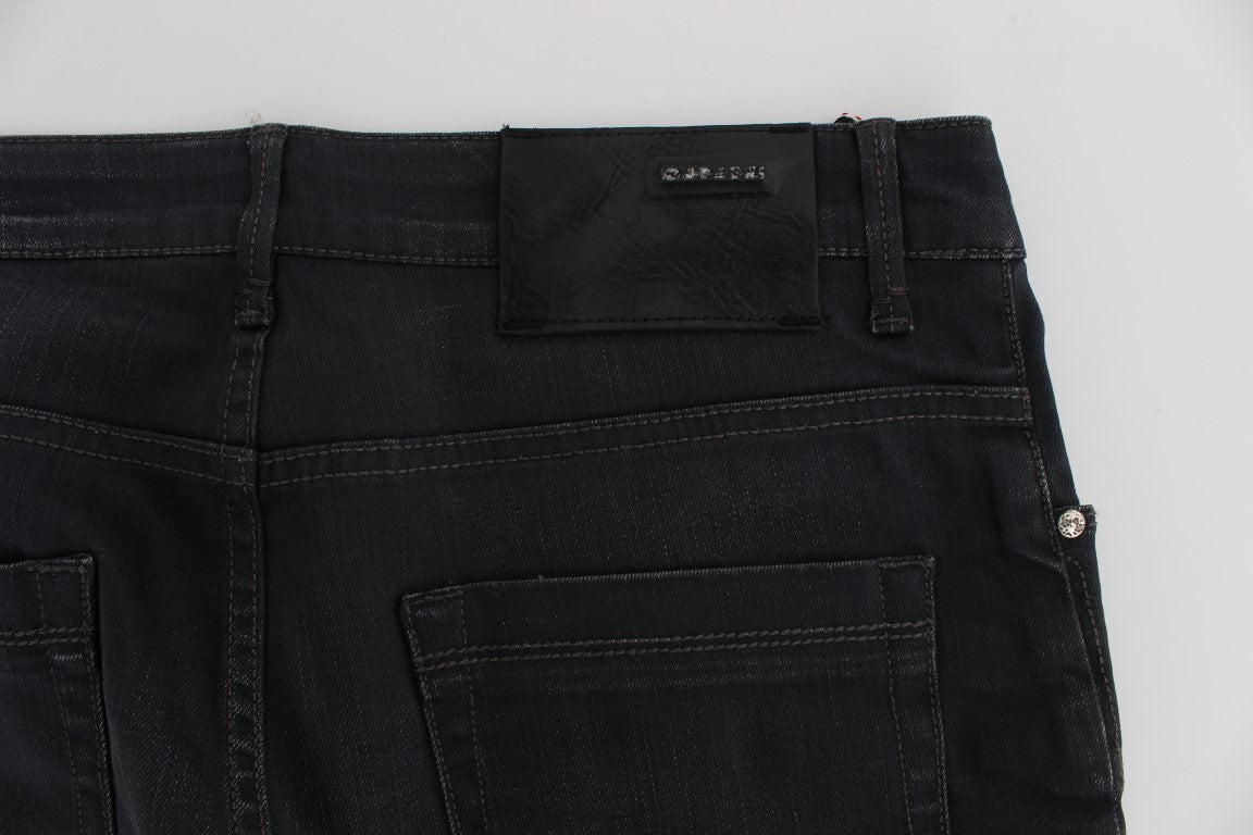 Ανδρικό τζιν Premium Acht Sleek Grey Slim Fit