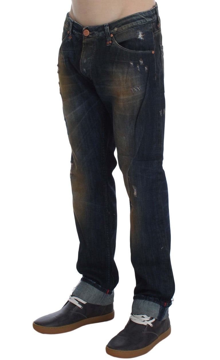 Ανδρικό τζιν τζιν Acht Elegant Straight Fit