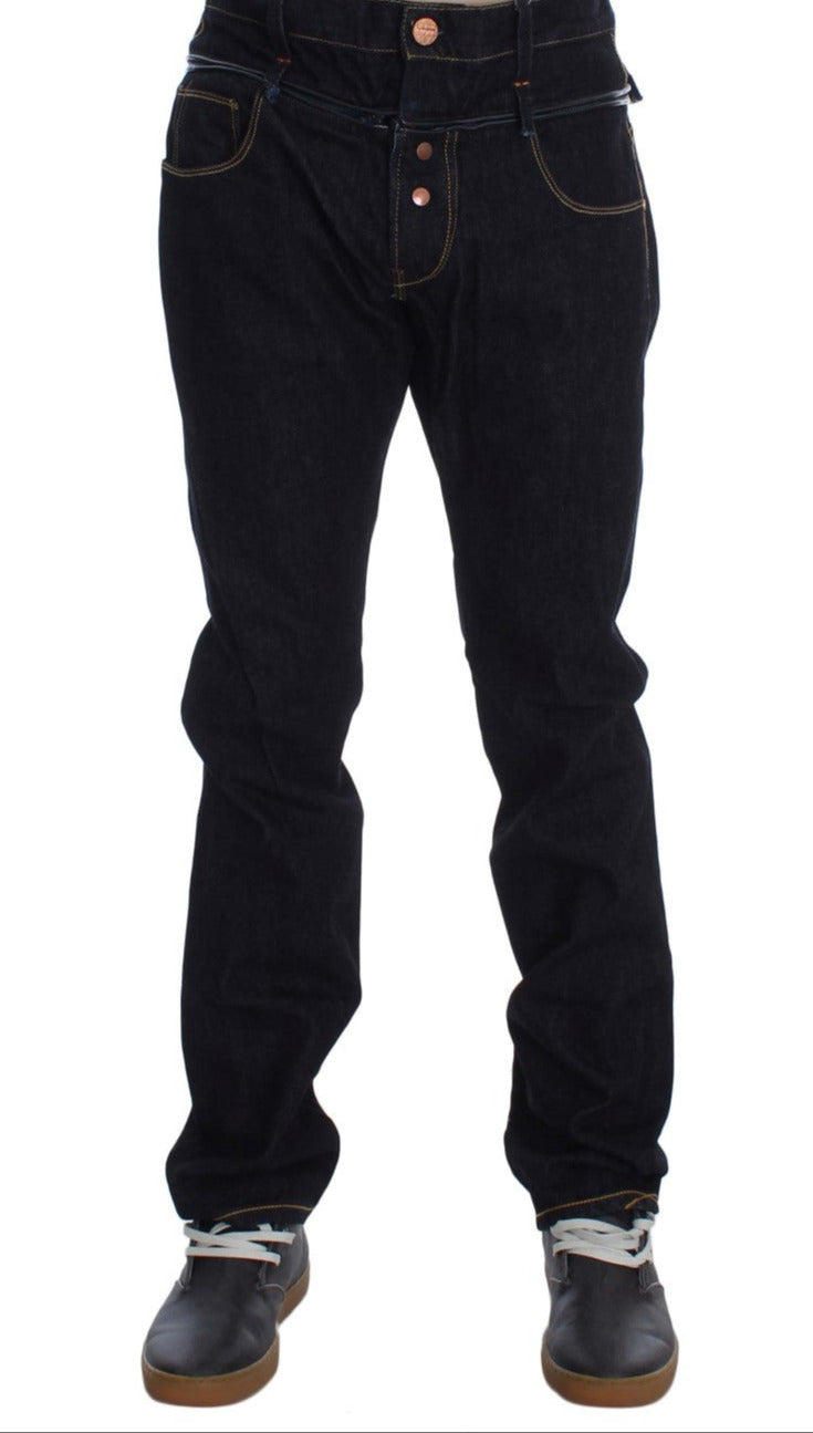 Ανδρικά τζιν πολυτελείας Acht Elegant Straight Fit