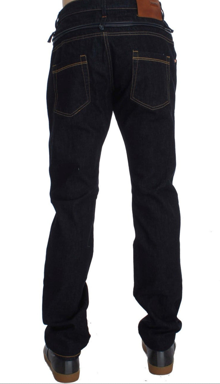 Ανδρικά τζιν πολυτελείας Acht Elegant Straight Fit