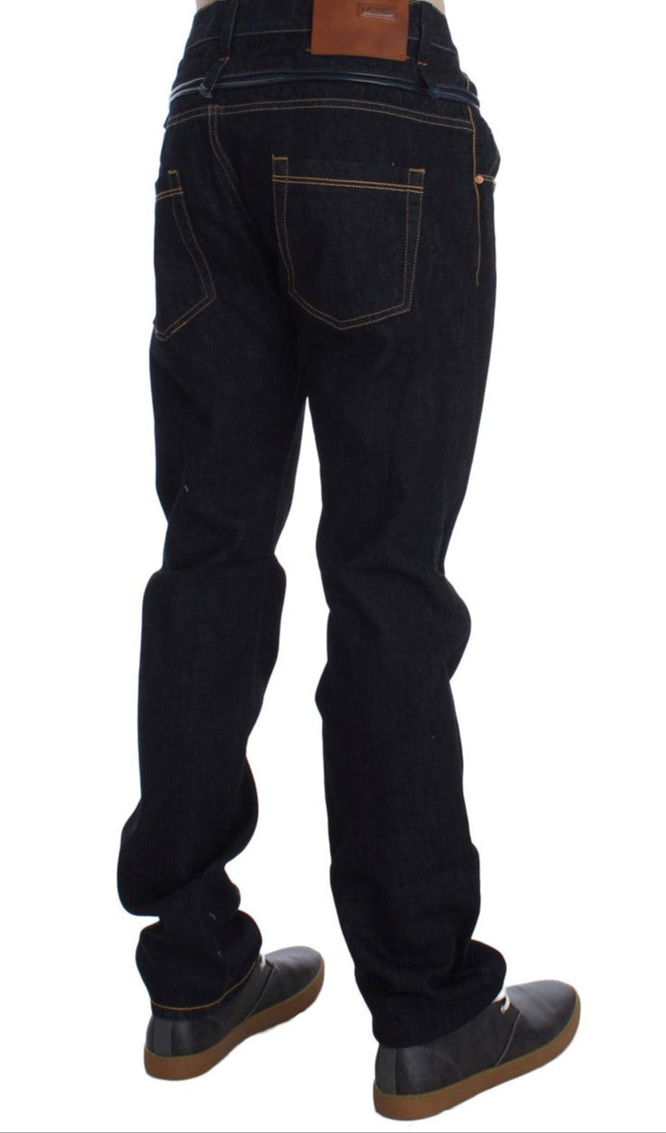 Ανδρικά τζιν πολυτελείας Acht Elegant Straight Fit