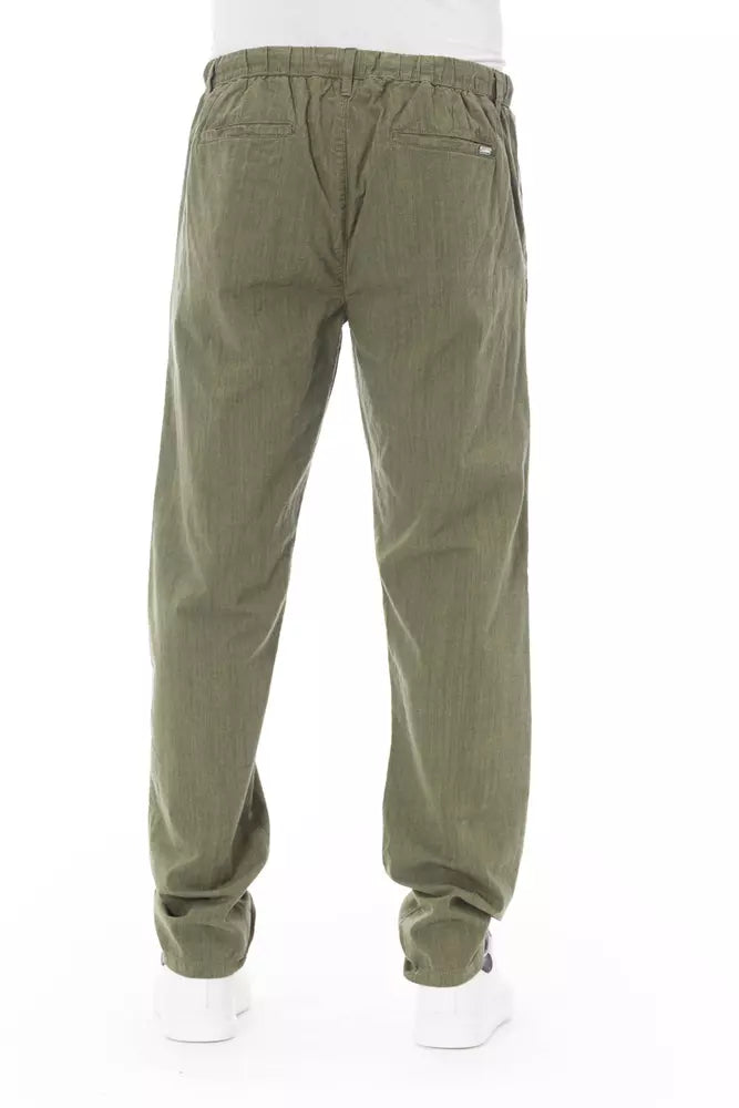 Ανδρικό παντελόνι Chino από βαμβάκι Baldinini Trend Army