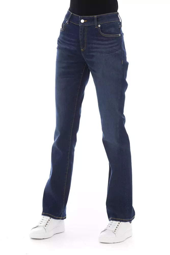 Γυναικεία τζιν Baldinini Trend Blue Cotton