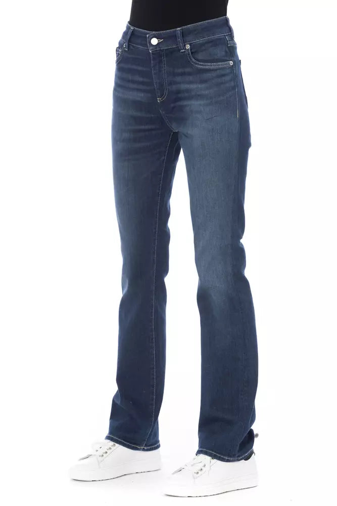 Γυναικεία τζιν Baldinini Trend Blue Cotton