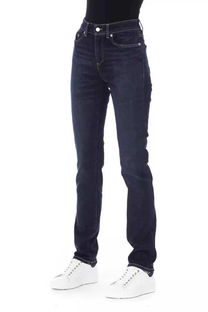 Γυναικεία τζιν Baldinini Trend Blue Cotton