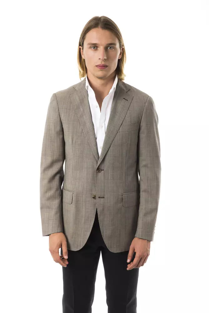Ανδρικό σακάκι Uominitaliani Grey Wool