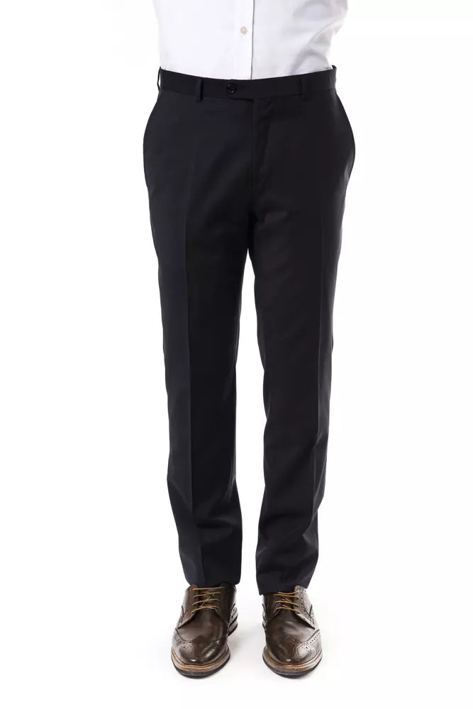 Ανδρικό παντελόνι Uominitaliani Grey Wool