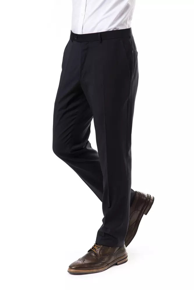 Ανδρικό παντελόνι Uominitaliani Grey Wool