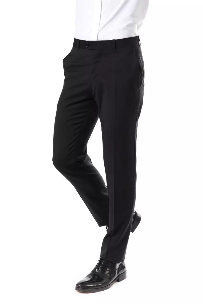 Ανδρικό παντελόνι Uominitaliani Grey Wool