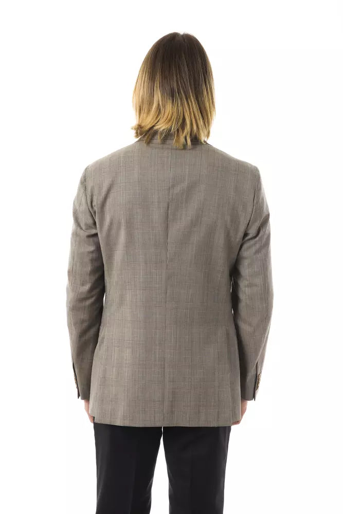Ανδρικό σακάκι Uominitaliani Grey Wool
