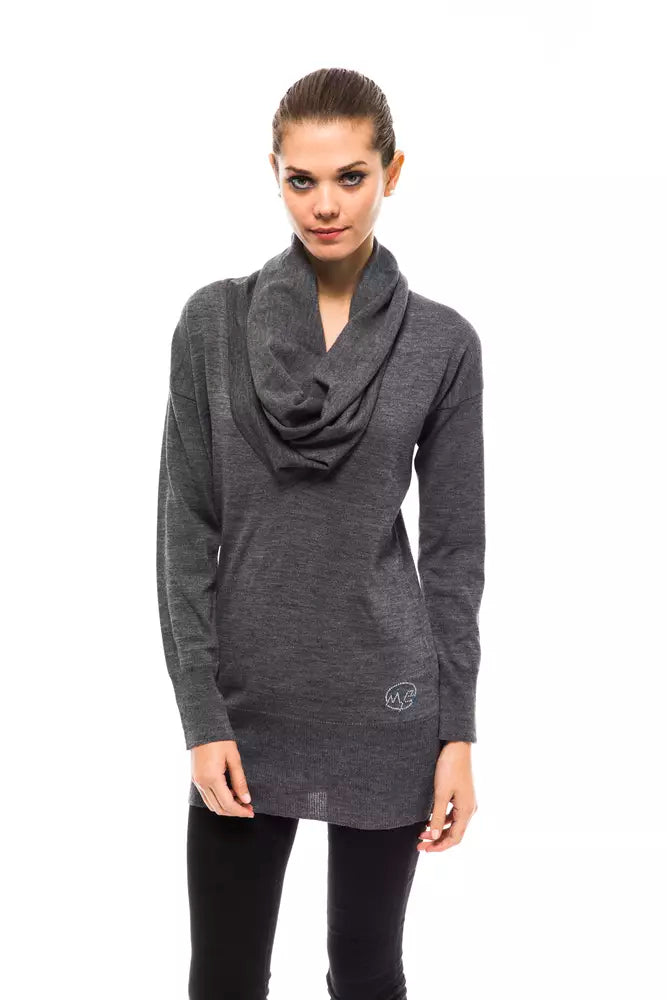 Γυναικείο πουλόβερ Montana Blu Grey Wool