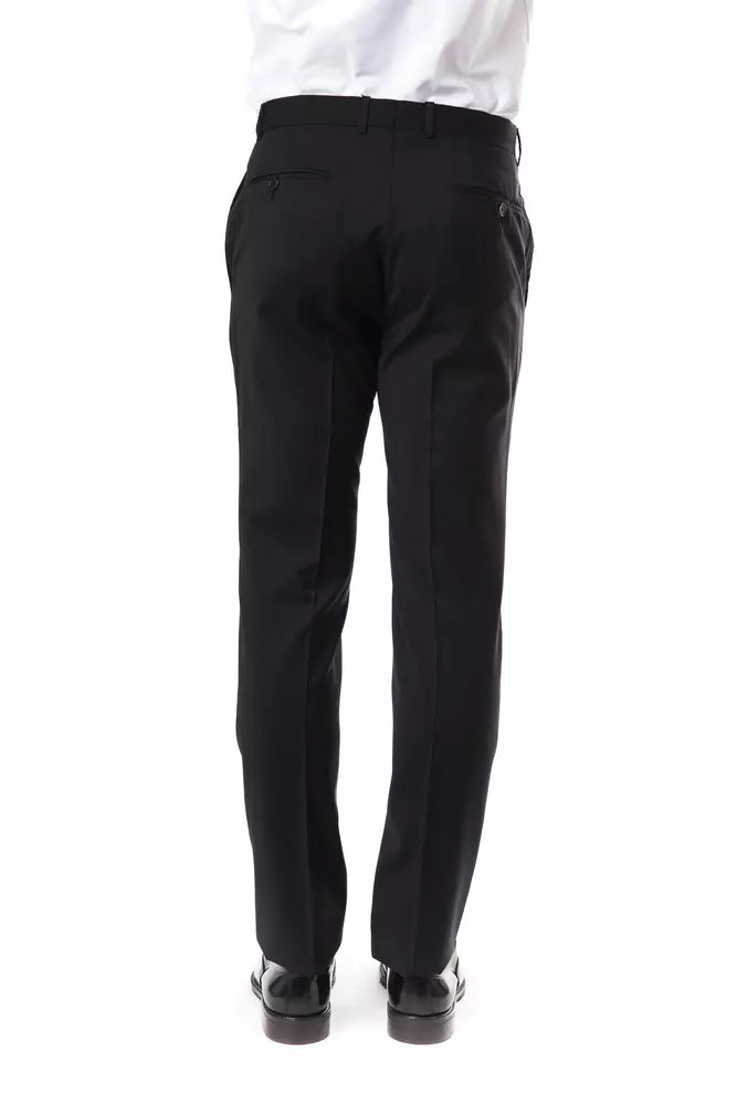 Ανδρικό παντελόνι Uominitaliani Grey Wool