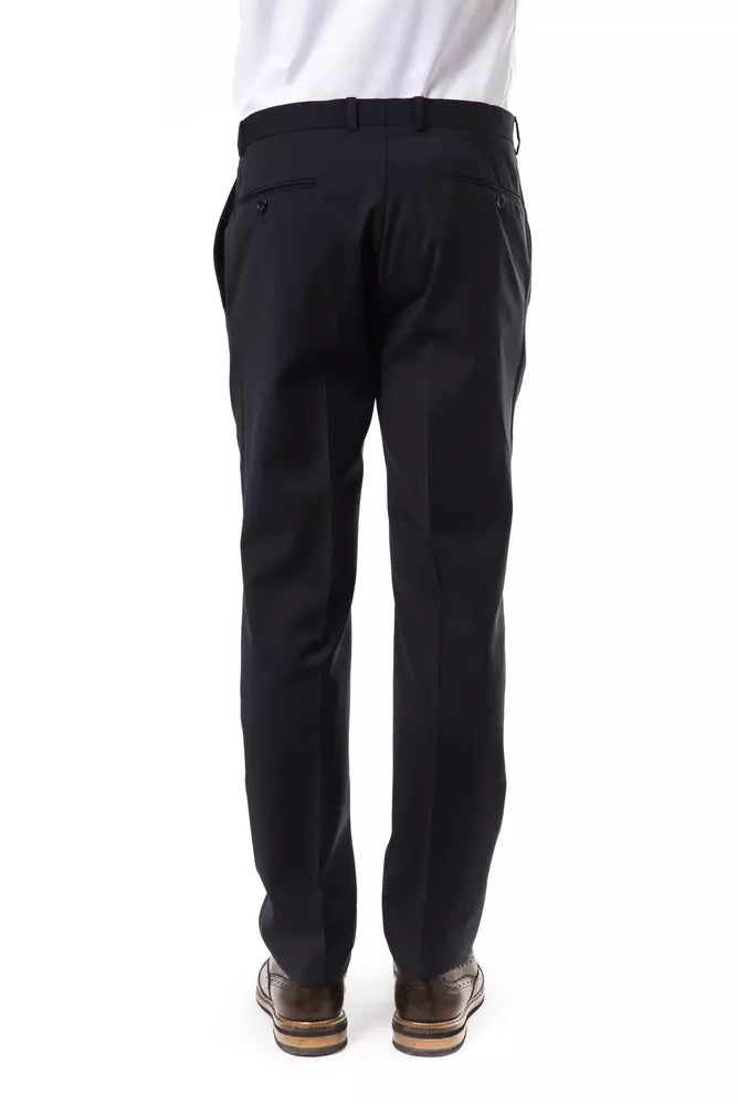 Ανδρικό παντελόνι Uominitaliani Grey Wool