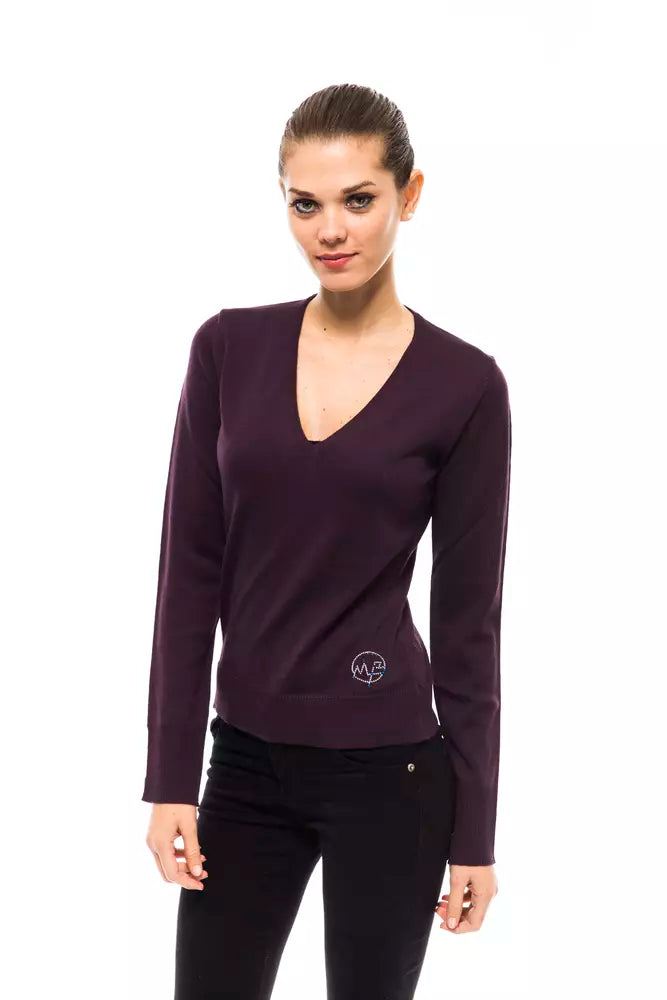 Γυναικείο πουλόβερ Montana Blu Purple Wool