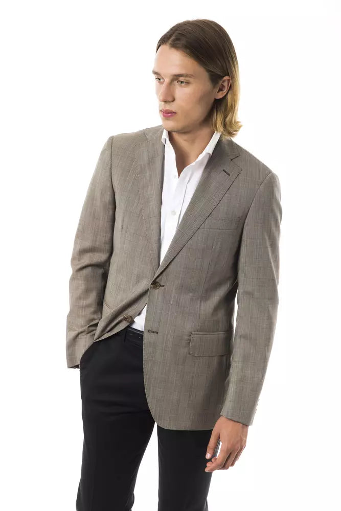 Ανδρικό σακάκι Uominitaliani Grey Wool
