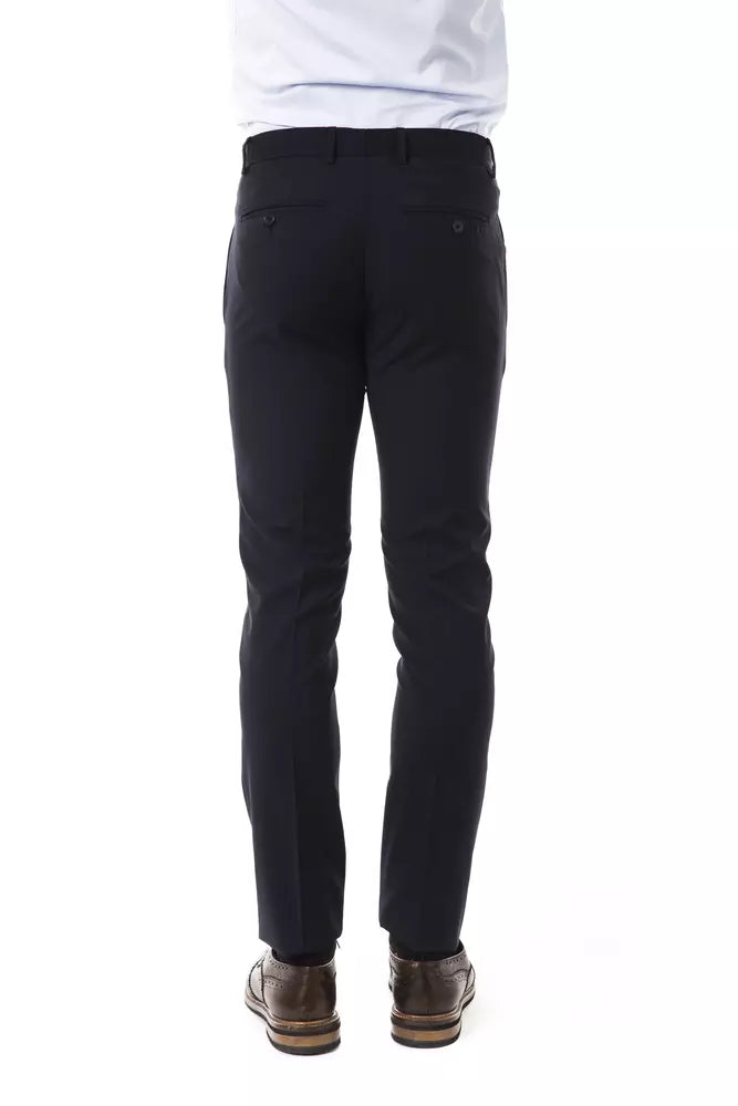 Ανδρικό παντελόνι Uominitaliani Grey Wool