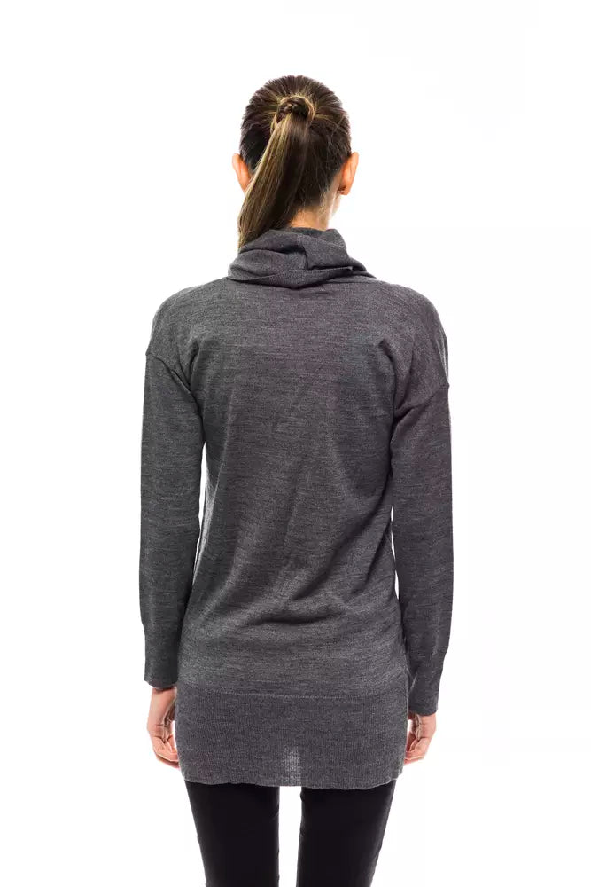 Γυναικείο πουλόβερ Montana Blu Grey Wool