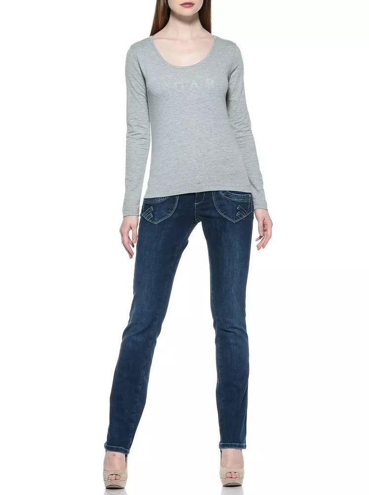Γυναικείο τζιν Ungaro Fever Blue Cotton
