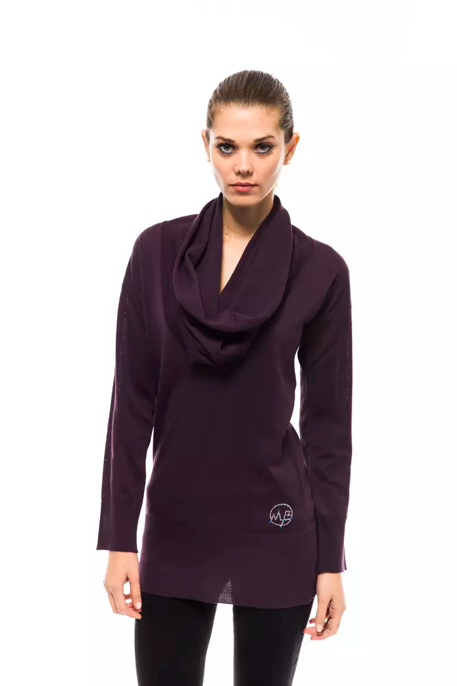 Γυναικείο πουλόβερ Montana Blu Purple Wool