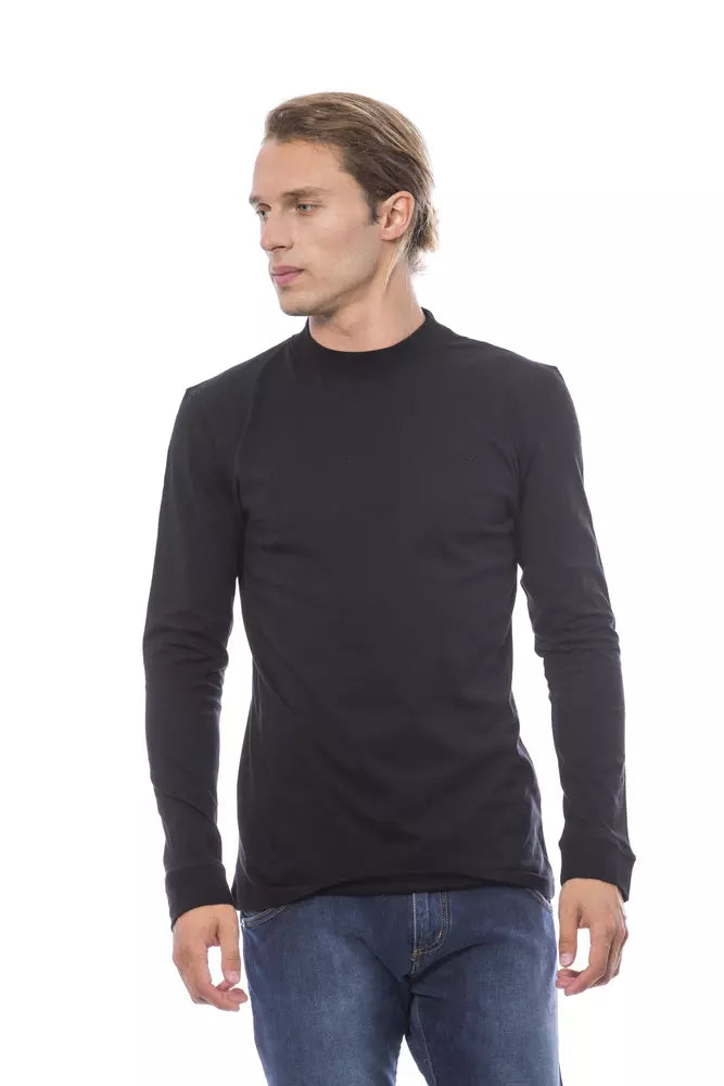 Ανδρικό πουλόβερ Verri Black Cotton