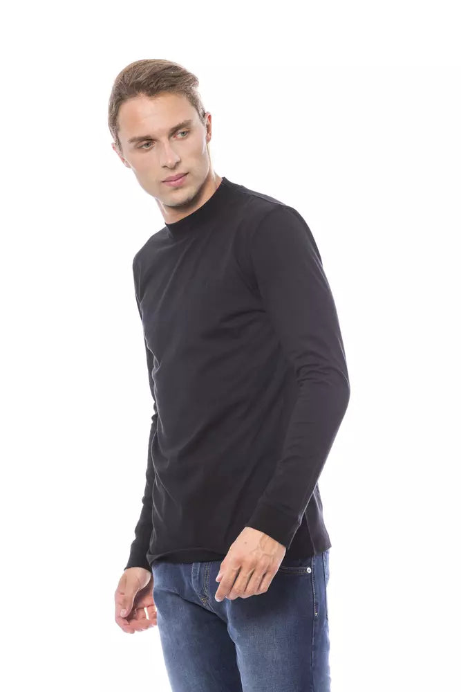 Ανδρικό πουλόβερ Verri Black Cotton