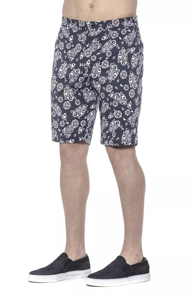 Ανδρική βερμούδα PT Torino Blue Cotton