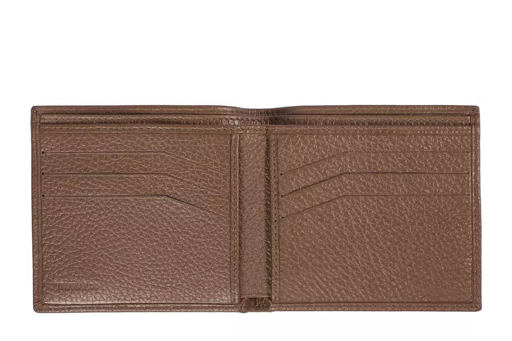 Δερμάτινο ανδρικό πορτοφόλι Trussardi Brown