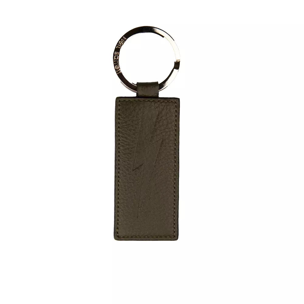 Ανδρικό μπρελόκ Neil Barrett Green Leather