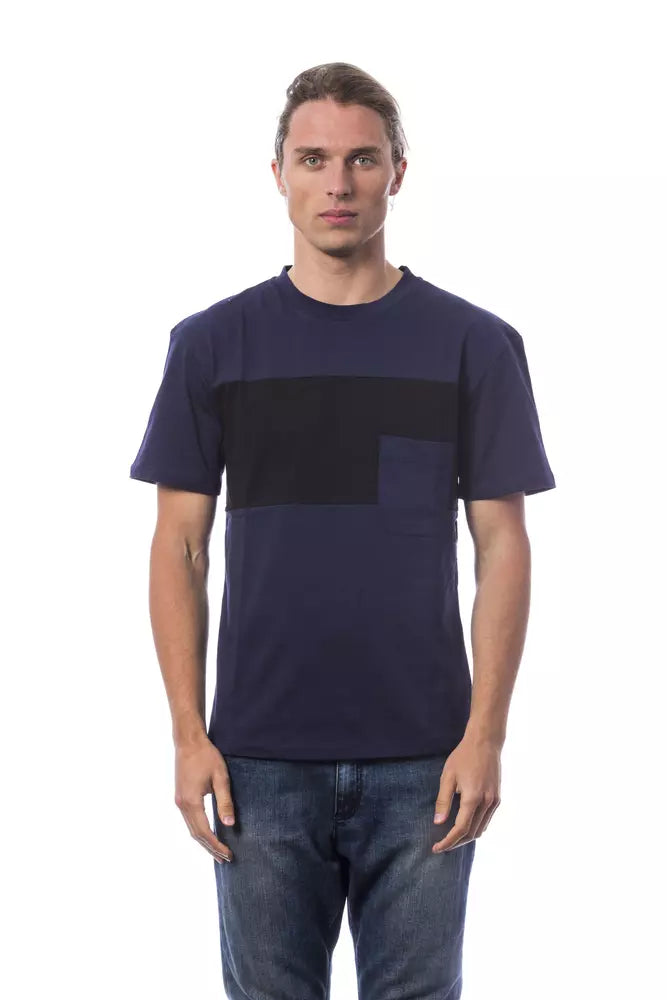 Ανδρικό μπλουζάκι Verri Blue Cotton
