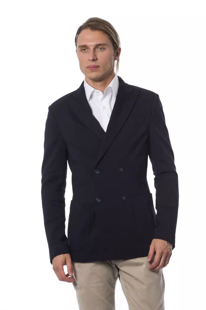 Ανδρικό σακάκι Verri Blue Viscose