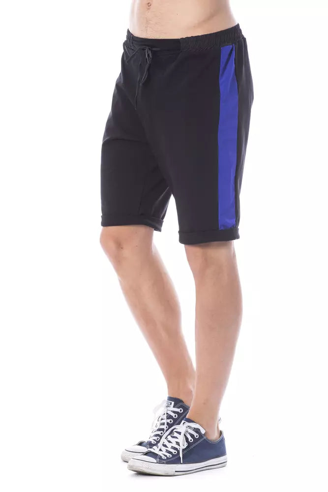 Ανδρικό σορτς Verri Black Cotton