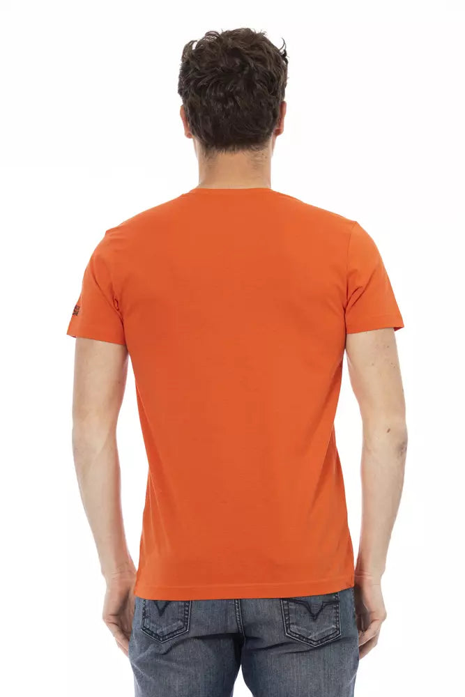 Ανδρικό T-shirt Trussardi Action Red Cotton