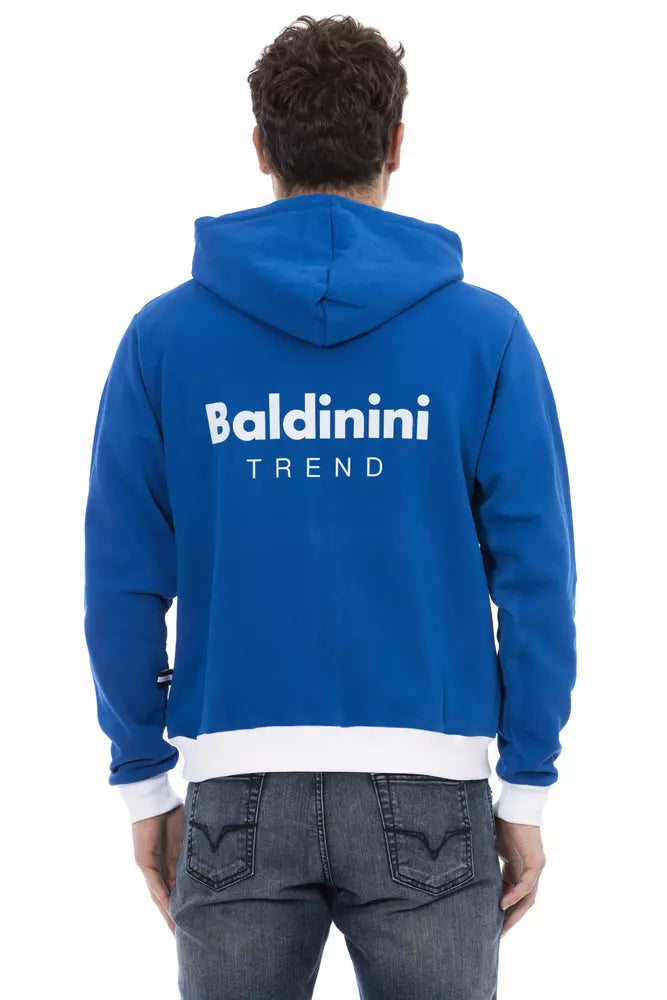 Ανδρικό πουλόβερ Baldinini Trend Blue Wool