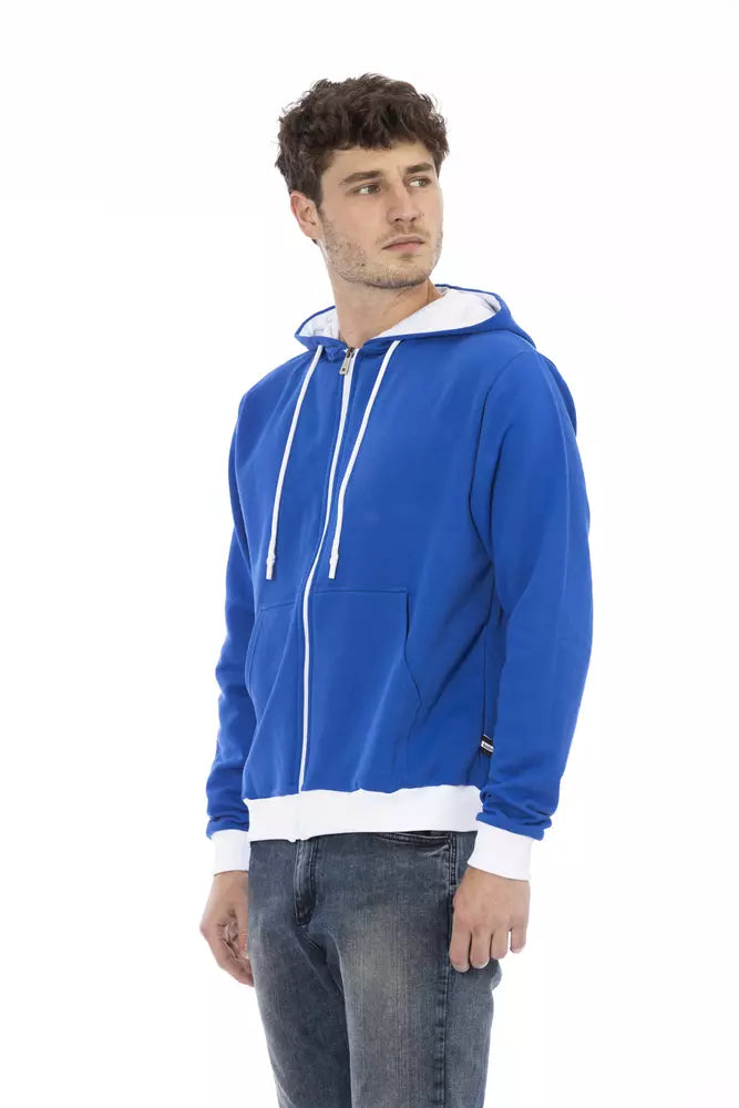Ανδρικό πουλόβερ Baldinini Trend Blue Wool