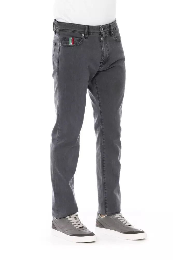 Ανδρικά τζιν Baldinini Trend Grey Cotton