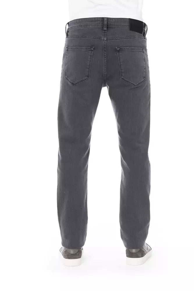 Ανδρικά τζιν Baldinini Trend Grey Cotton