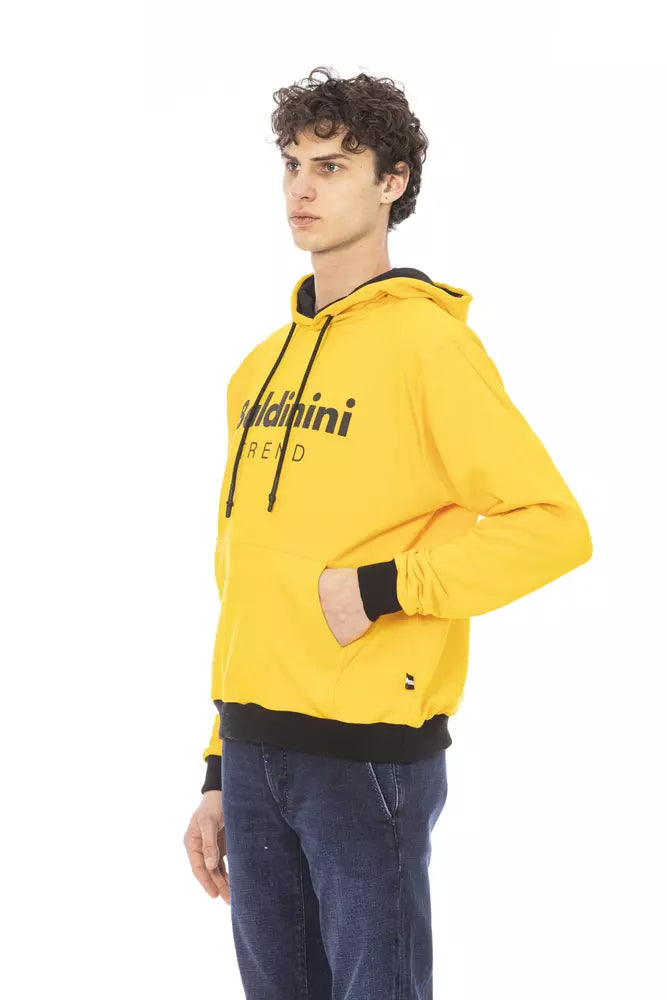 Ανδρικό πουλόβερ Baldinini Trend Yellow Cotton