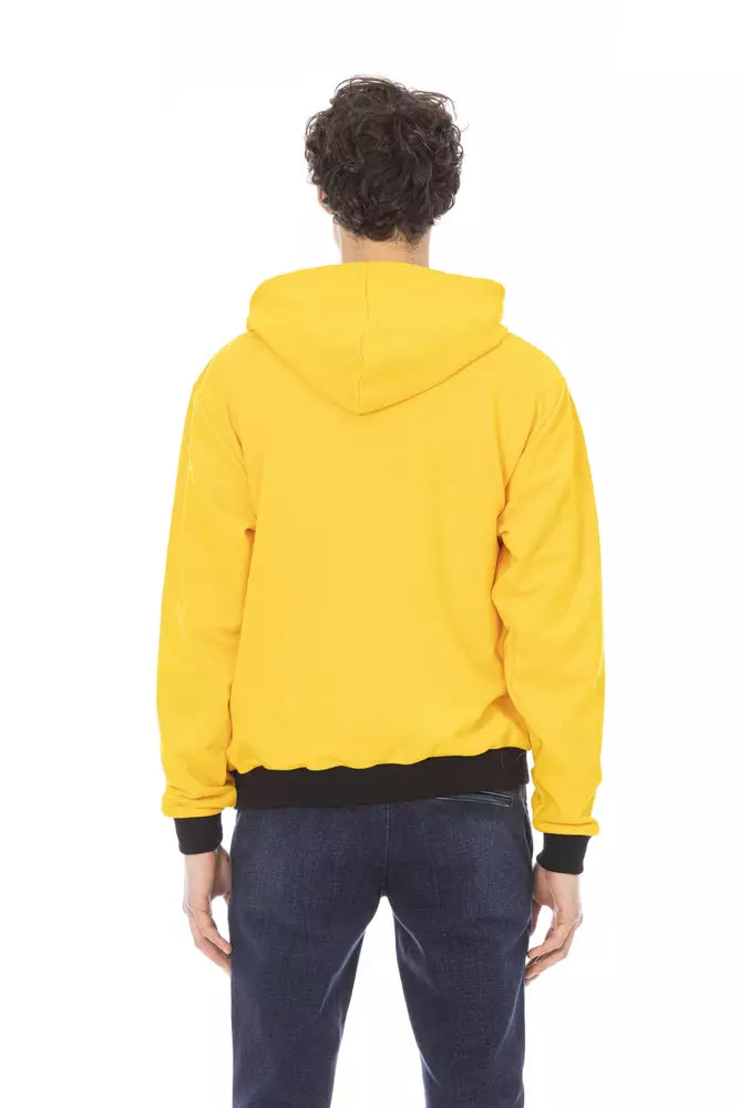 Ανδρικό πουλόβερ Baldinini Trend Yellow Cotton