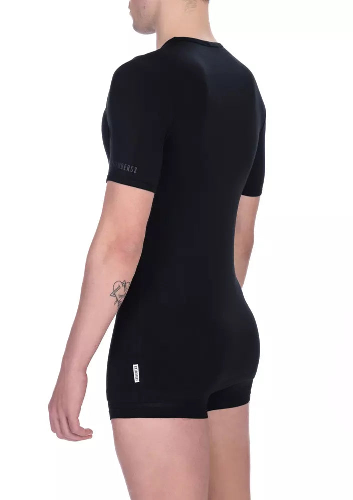 Ανδρικό T-shirt Bikkembergs Black Viscose