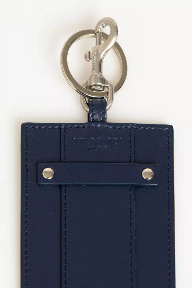 Μπρελόκ Trussardi Μπλε Δερμάτινο Ανδρικό
