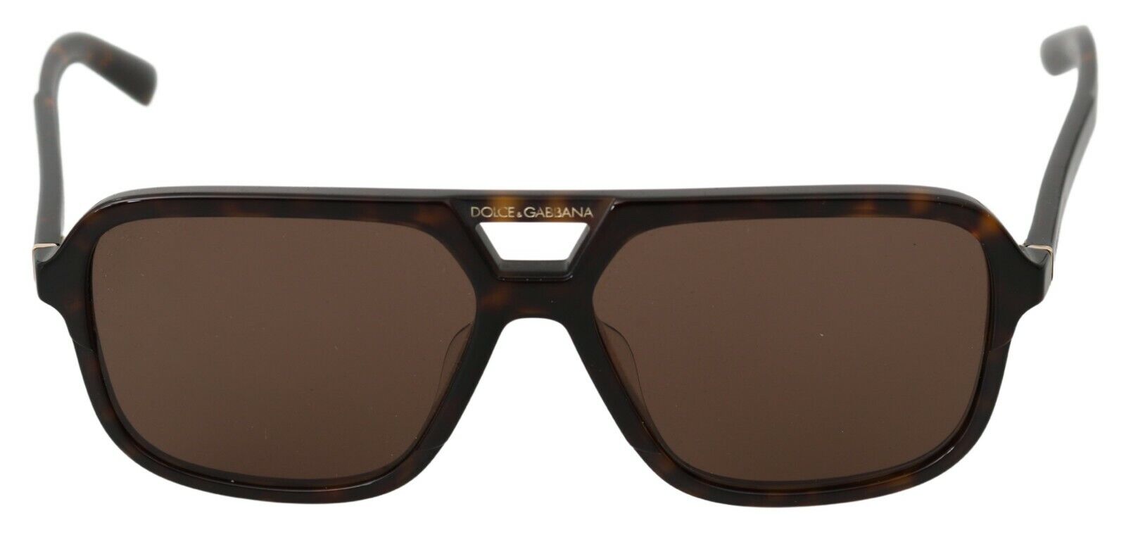 Κομψά ανδρικά γυαλιά ηλίου Dolce & Gabbana με καφέ σχέδιο