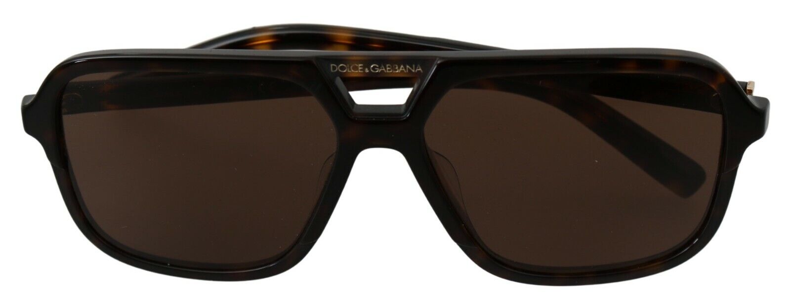 Κομψά ανδρικά γυαλιά ηλίου Dolce & Gabbana με καφέ σχέδιο