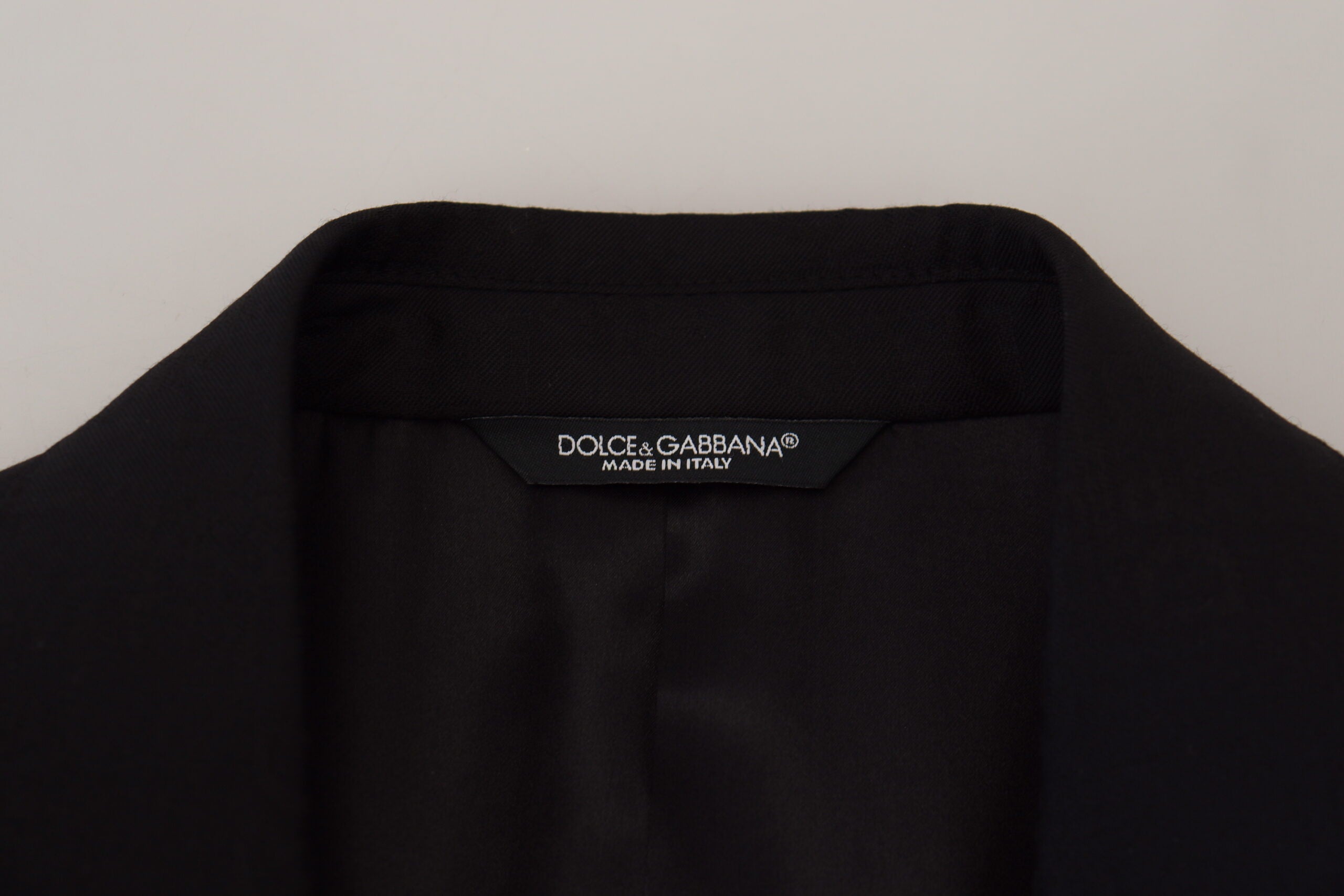 Κομψό μαύρο επίσημο σακάκι Dolce & Gabbana σε στυλ Martini