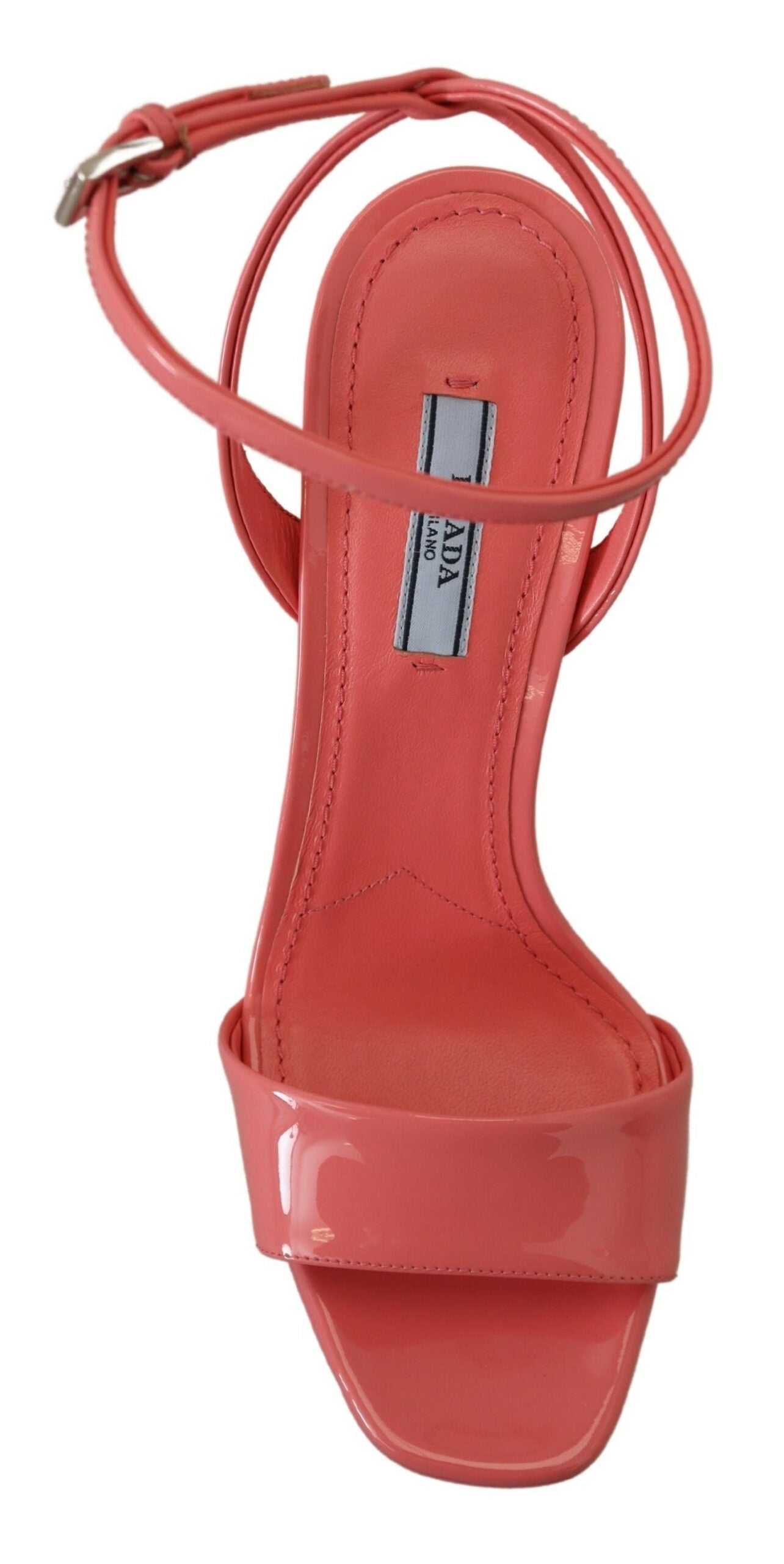 Σανδάλια Prada Chic Pink Patent Leather Platform