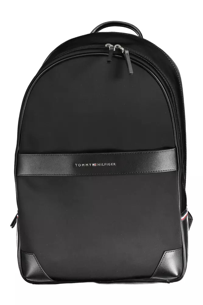 Ανδρικό σακίδιο πλάτης Tommy Hilfiger Μαύρο Πολυαιθυλένιο