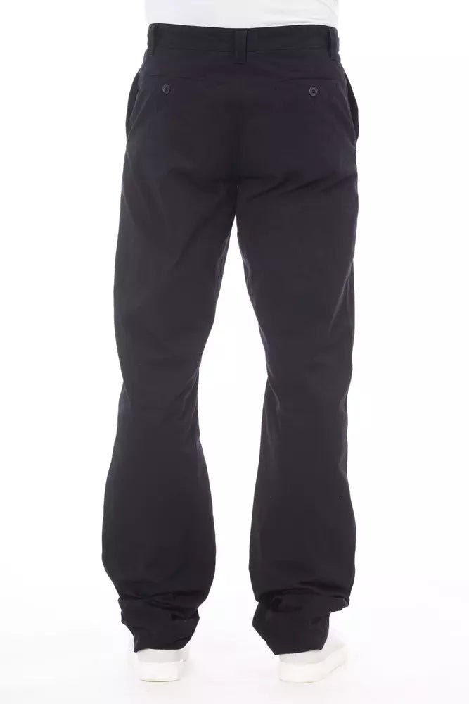 Ανδρικό παντελόνι Alpha Studio Blue Cotton