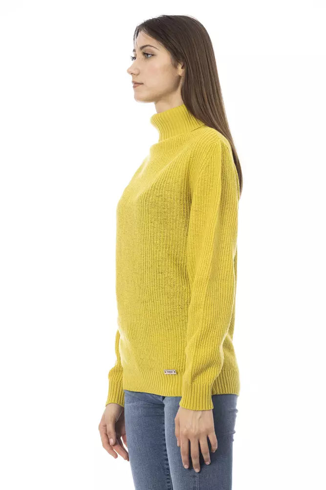 Γυναικείο πουλόβερ Baldinini Trend Yellow Wool