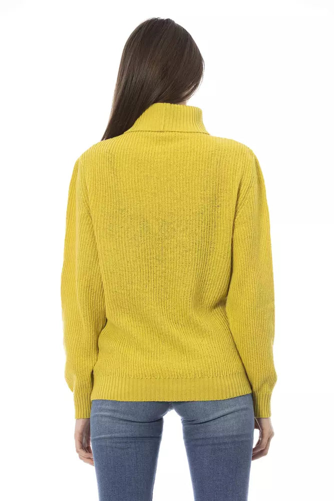 Γυναικείο πουλόβερ Baldinini Trend Yellow Wool