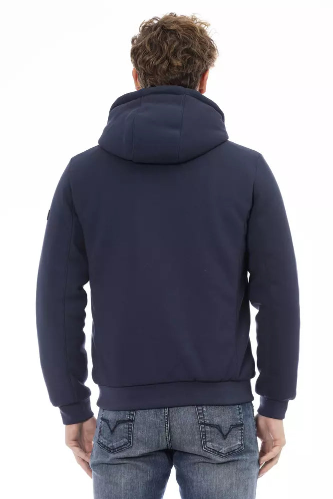 Ανδρικό μπουφάν Baldinini Trend Blue Polyester