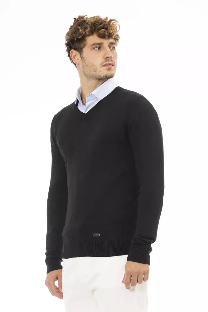 Ανδρικό πουλόβερ Baldinini Trend Black Modal